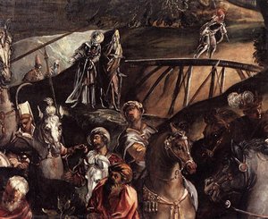 Die Kreuzigung (detail) — Tintoretto (jacopo Comin)
