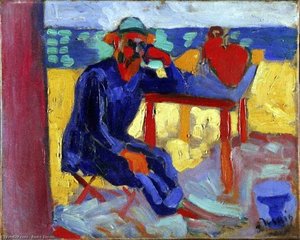 Portrait-of-henri-matisse — André Derain