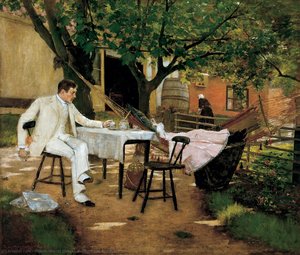 Luce Del Sole E Ombra — William Merritt Chase