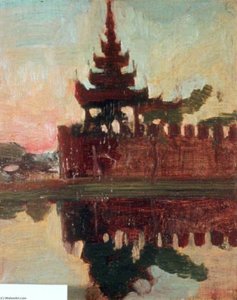 The Moat, Mandalay, South East Corner — Gerald Festus Kelly