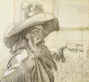 Detail Of Cartoon For Mural — Emanuel Gottlieb Leutze