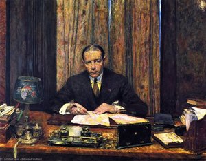 Lucien Rosengart At His Desk — Жан Едуар Вијар