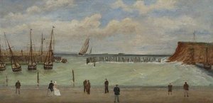Watchet Harbour, Before 1860 — Thomas Chidgey