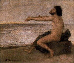 Ulysse Au Bord De La Mer — Arnold Böcklin