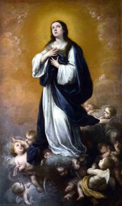The Immaculate Conception Of The Virgin — Bartolome Murillo