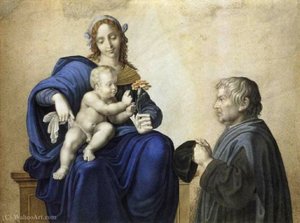 Madonna And Child With Donors