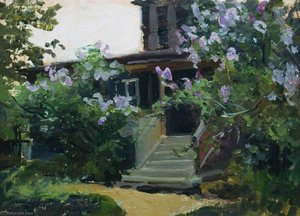 A House Surrounded By Flowers — Alexei Stepanov