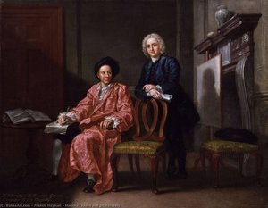 Maurice Greene And John Hoadly — Francis Hayman
