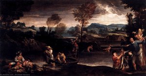 Fishing — Annibale Carracci