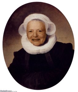 Portrett Av En 83 År Gammel Kvinne — Rembrandt Van Rijn