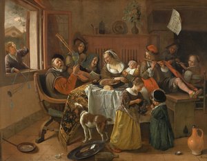 The Merry Family — Jan Steen