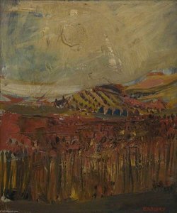 Cornfields, September — Joan Kathleen Harding Eardley