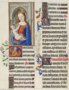 The Madonna And The Child — Limbourg Brothers