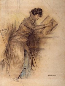 L'avenç. Original Til Plakkat — Ramon Casas