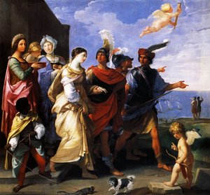 The Rape Of Helena — Guido Reni