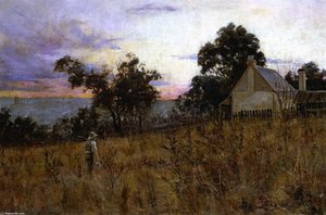 Heath Paddock, Hawthorn — Frederick Mccubbin