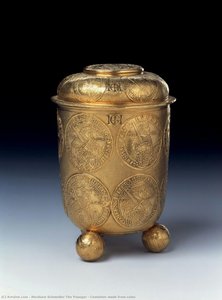 Container Made From Coins — Abraham Schwedler The Younger