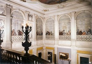 Decoration Of The Grand Staircase — Michelangelo Morlaiter