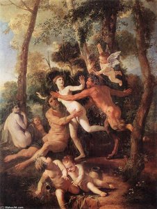 Pan And Syrinx — Nicolas Poussin