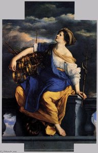 Public Felicity Triumphant Over Dangers — Orazio Gentileschi