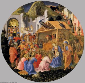 Adoration Of The Magi — Filippo Lippi