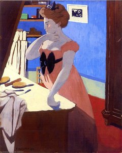 Misia Alla Sua Toeletta — Félix Vallotton
