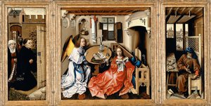 Merode Altarpiece — Robert Campin (master Of Flemalle)