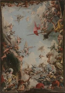 The Glorification Of The Giustiniani Family — Giandomenico Tiepolo