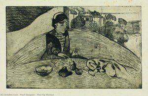 The Fig Woman — Eugène Henri Paul Gauguin