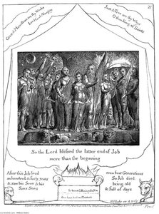 Lavoro E La Sua Famiglia Ristabiliti Nella Prosperità — William Blake