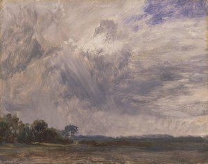 Estudio De Un Cielo Nublado — John Constable