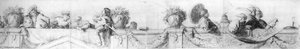 'the ''surrounding Gallery'' At Honselaarsdijk (detail)' (8) — Pieter De Grebber