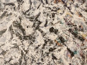 Grayed Rainbow - Der Graue Regenbogen — Jackson Pollock