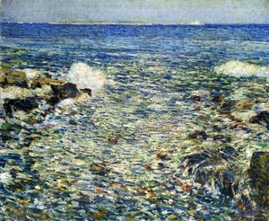 Surf, Isles Of Shoals — Frederick Childe Hassam