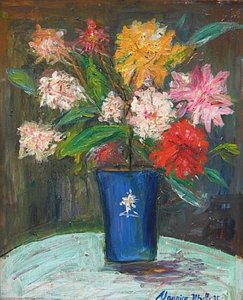 Vase With Flowers — Maurice Utrillo