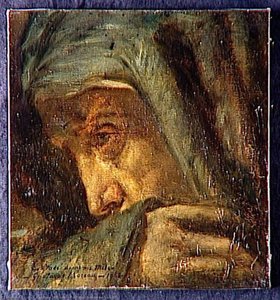 Pauline Moreau Als Jungfrau — Gustave Moreau
