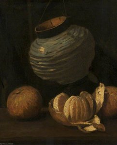 Chinese Lantern And Oranges — Laurence Stephen Lowry