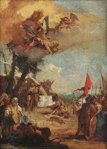 El Sacrificio De Melquisedec — Giambattista Tiepolo