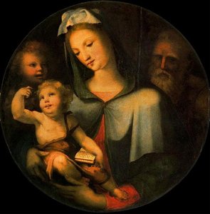 The Holy Family With The Child St. John — Domenico Di Pace Beccafumi