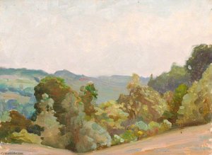 On The Cliffs At Mounts Bay, Cornwall — Benjamin Haughton