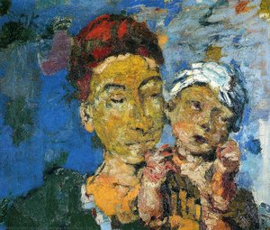Mother And Child — Oskar Kokoschka