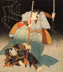 Samurai And The Conquered — Utagawa Kuniyoshi