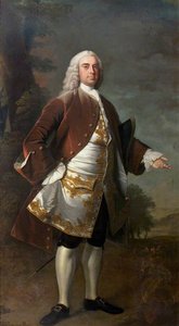 Sir Wolstan Dixie (1700–1767), 4th Bt, Market Bosworth — Henry Pickering