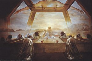 The Last Supper, 1955 — Salvador Dalí