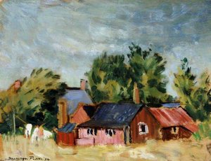 View Of A House, Sark — Mervyn Peake