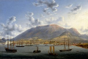 Hobart Town 1856 — Henry Gritten