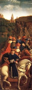 The Ghent Altarpiece The Just Judges — Jan Van Eyck