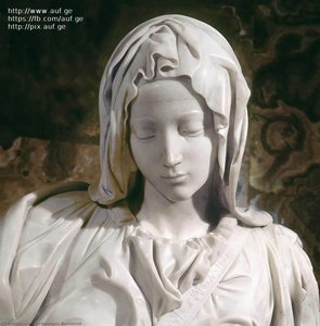 Pietà (dettaglio) — Michelangelo Buonarroti