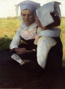 Breton Women — Pascal-adolphe-jean Dagnan-bouveret
