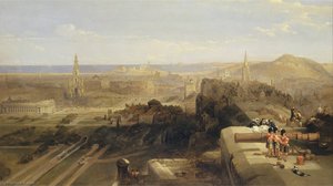 Edinburgh From The Castle — David Roberts